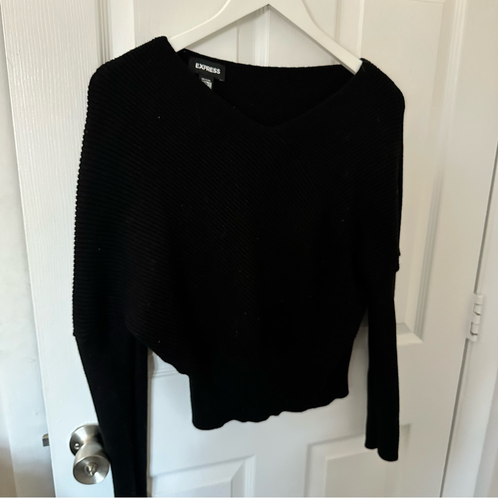 Black Knit Sweater